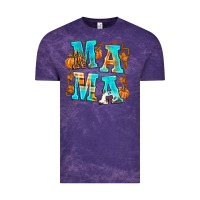 Cloud Purple Fall Mama Vintage Tee - texasbilliewilder