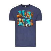 Vintage Denim Fall Mama Vintage Tee - texasbilliewilder