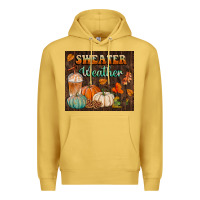 Antique Gold sweater weather tumbler Premium Hoodie - BundleAndBundleShop