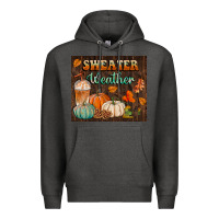 Charcoal Heather sweater weather tumbler Premium Hoodie - BundleAndBundleShop