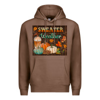 Chestnut sweater weather tumbler Premium Hoodie - BundleAndBundleShop