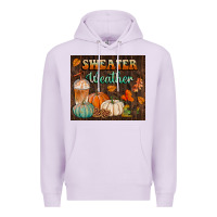 Lilac sweater weather tumbler Premium Hoodie - BundleAndBundleShop