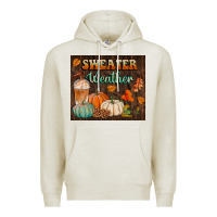 Oatmeal Heather sweater weather tumbler Premium Hoodie - BundleAndBundleShop