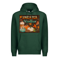 Sports Green sweater weather tumbler Premium Hoodie - BundleAndBundleShop