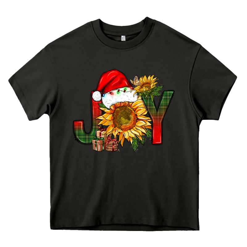 Joy Christmas With Sunflower Bbs Heavy Core Tee by BundleAndBundleShop | Teevron