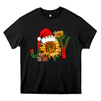 Black joy christmas with sunflower bbs Heavy Core Tee - BundleAndBundleShop