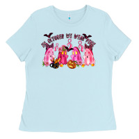 Baby Blue in october we wear pink Ladies Tee - LillyAllenDesigns