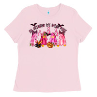 Bubblegum Pink in october we wear pink Ladies Tee - LillyAllenDesigns