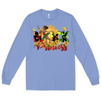 Colony Blue black princess Long Sleeve Tee - CowGirlArtShop