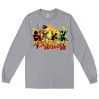 Heather Grey black princess Long Sleeve Tee - CowGirlArtShop
