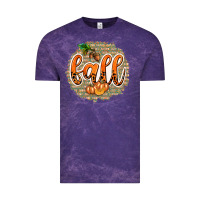 Cloud Purple Fall with Background Vintage Tee - texasbilliewilder