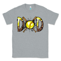 Heather Grey dad softball Classic Tee - RacoonDesign