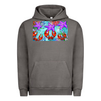 Pigment Tornado crab and starfish  cup Urban Hoodie - BarkalooDesign