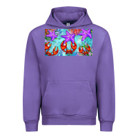 Tulip crab and starfish  cup Urban Hoodie - BarkalooDesign