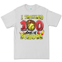 Dove Grey i tackled days of school softball Premium Tee - LillyAllenDesigns