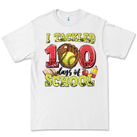 White i tackled days of school softball Premium Tee - LillyAllenDesigns