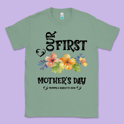 Our Fırst Mother's Day Mommy & Scarlette 2020 Classic Tee Designed By Bettercallsaul