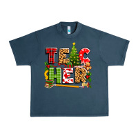 Midnight Navy teacher christmas Urban Heavy Tee - texasbilliewilder