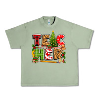 Oil Green teacher christmas Urban Heavy Tee - texasbilliewilder