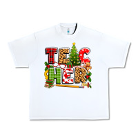 White teacher christmas Urban Heavy Tee - texasbilliewilder