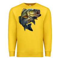 Lemon jumping bass Premium Sweatshirt - LillyAllenDesigns