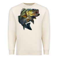 Sandshell jumping bass Premium Sweatshirt - LillyAllenDesigns