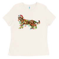 Bone christmas bengal cat Ladies Tee - LillyAllenDesigns