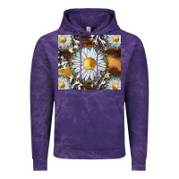 Cloud Purple western daisy and cowhide tumbler tbs Vintage Hoodie - TumblerDesignByShophia
