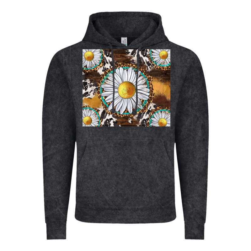 Western Daisy And Cowhide Tumbler Tbs Vintage Hoodie by TumblerDesignByShophia | Teevron