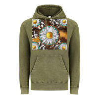 Vintage Olive western daisy and cowhide tumbler tbs Vintage Hoodie - TumblerDesignByShophia