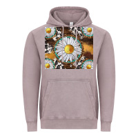 Vintage Zinc western daisy and cowhide tumbler tbs Vintage Hoodie - TumblerDesignByShophia