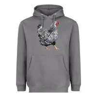 Storm wyandotte chicken Heavyweight Hoodie - LillyAllenDesigns