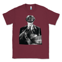 Burgundy gift idea drama blinders drama peaky funny graphic gifts Classic Tee - lanVoArt