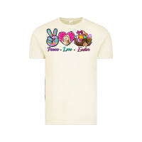 Vintage Arctic Peace love Easter Vintage Tee - NancyCooperArtShop