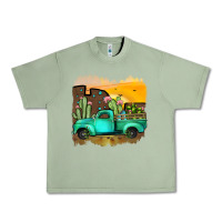 Oil Green truck Urban Heavy Tee - JahusDesignShop