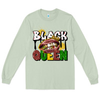 Matcha black queen Long Sleeve Tee - CowGirlArtShop