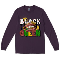 Plum black queen Long Sleeve Tee - CowGirlArtShop
