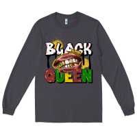 Smoke black queen Long Sleeve Tee - CowGirlArtShop