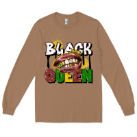 Toasted Coconut black queen Long Sleeve Tee - CowGirlArtShop
