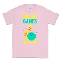 Bubblegum Pink Bowling Games Developer Classic Tee - lanVoArt