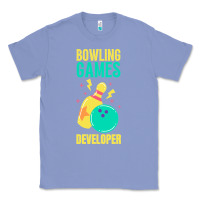 Colony Blue Bowling Games Developer Classic Tee - lanVoArt