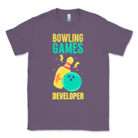 Lavender Bowling Games Developer Classic Tee - lanVoArt