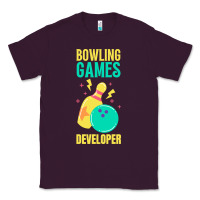 Plum Bowling Games Developer Classic Tee - lanVoArt
