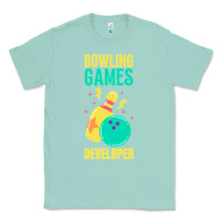 Seafoam Bowling Games Developer Classic Tee - lanVoArt