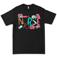 Black nurse Premium Tee - LillyAllenDesigns