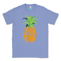 Colony Blue vintage psych pineapple of gus c'mon son! crazy lover gift t shirt Classic Tee - lanVoArt