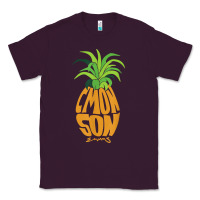 Plum vintage psych pineapple of gus c'mon son! crazy lover gift t shirt Classic Tee - lanVoArt