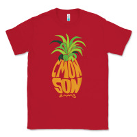Red vintage psych pineapple of gus c'mon son! crazy lover gift t shirt Classic Tee - lanVoArt