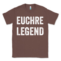 Euchre Legend Best Euchre Card Board Game Player Gift Classic Tee | Teevron