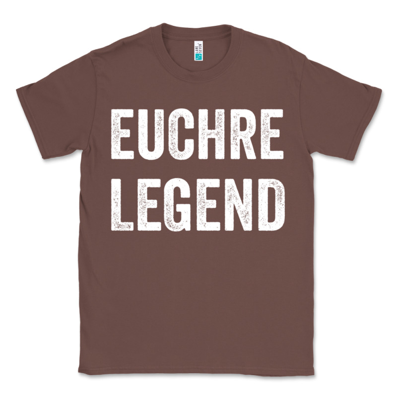 Euchre Legend Best Euchre Card Board Game Player Gift Classic Tee by lanVoArt | Teevron